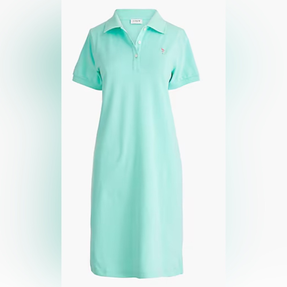 J Crew Polo Style Dress sz M